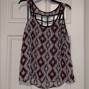 Patterned Tank Top